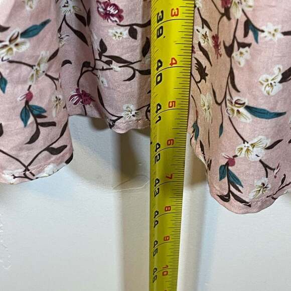 JessaKae Floral Cap Sleeve Dress size Sm - Picture 5 of 8